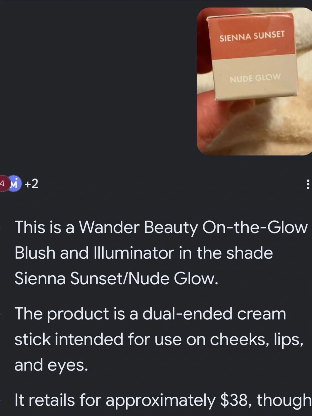 Wander Beauty warm peach